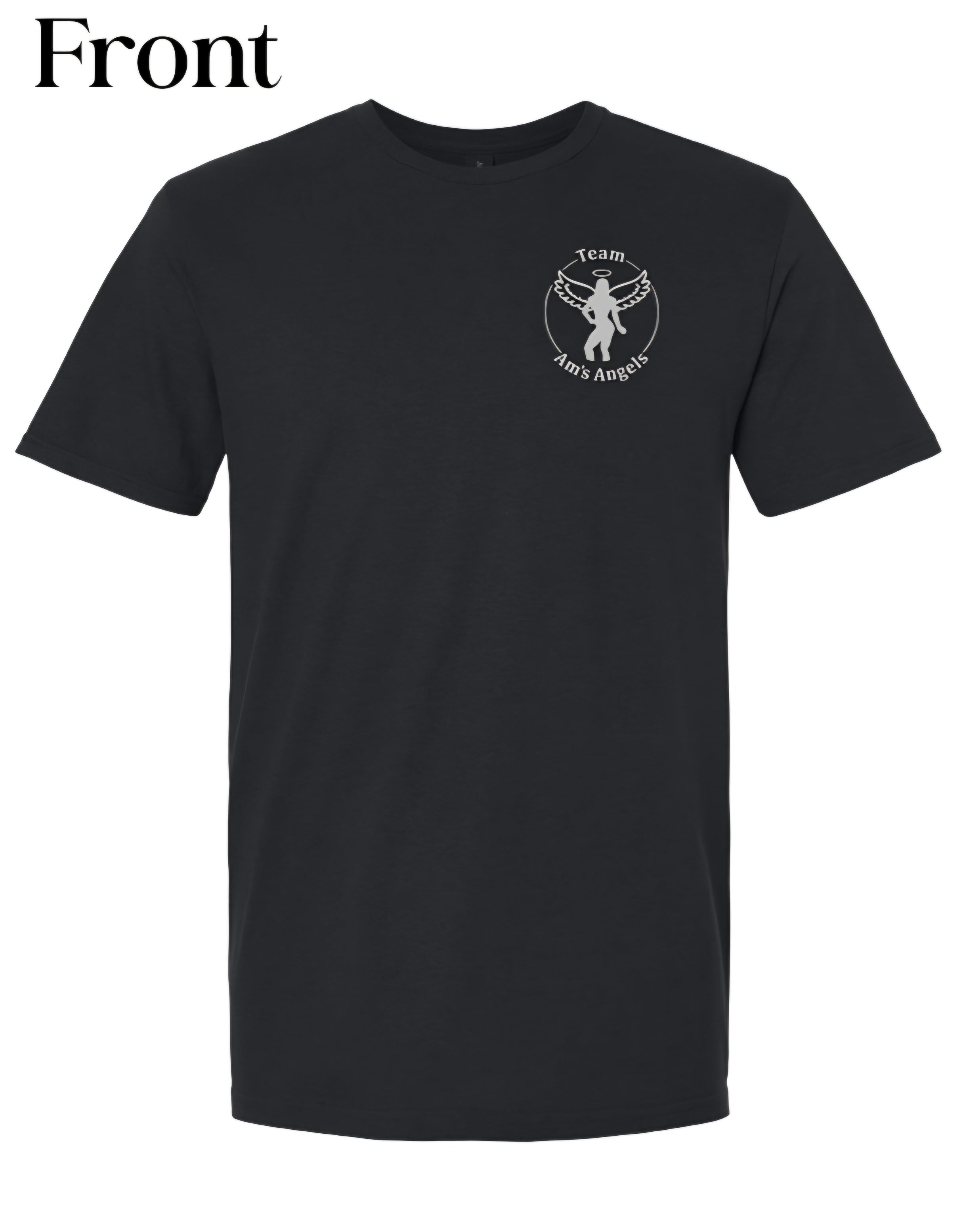 Am's Angels Black Tee and Sweatpants - Lounge Set