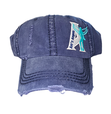 Distressed Am's Angels ball cap