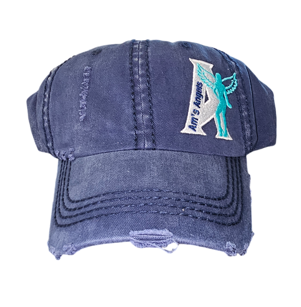 Distressed Am's Angels ball cap