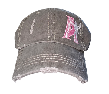 Distressed Am's Angels ball cap