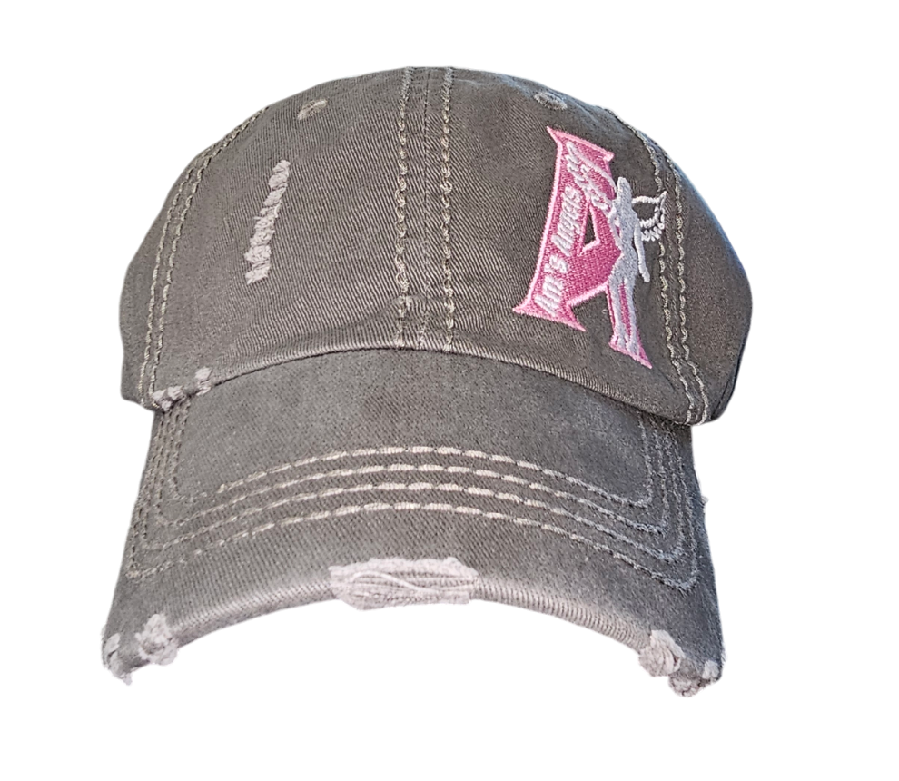 Distressed Am's Angels ball cap