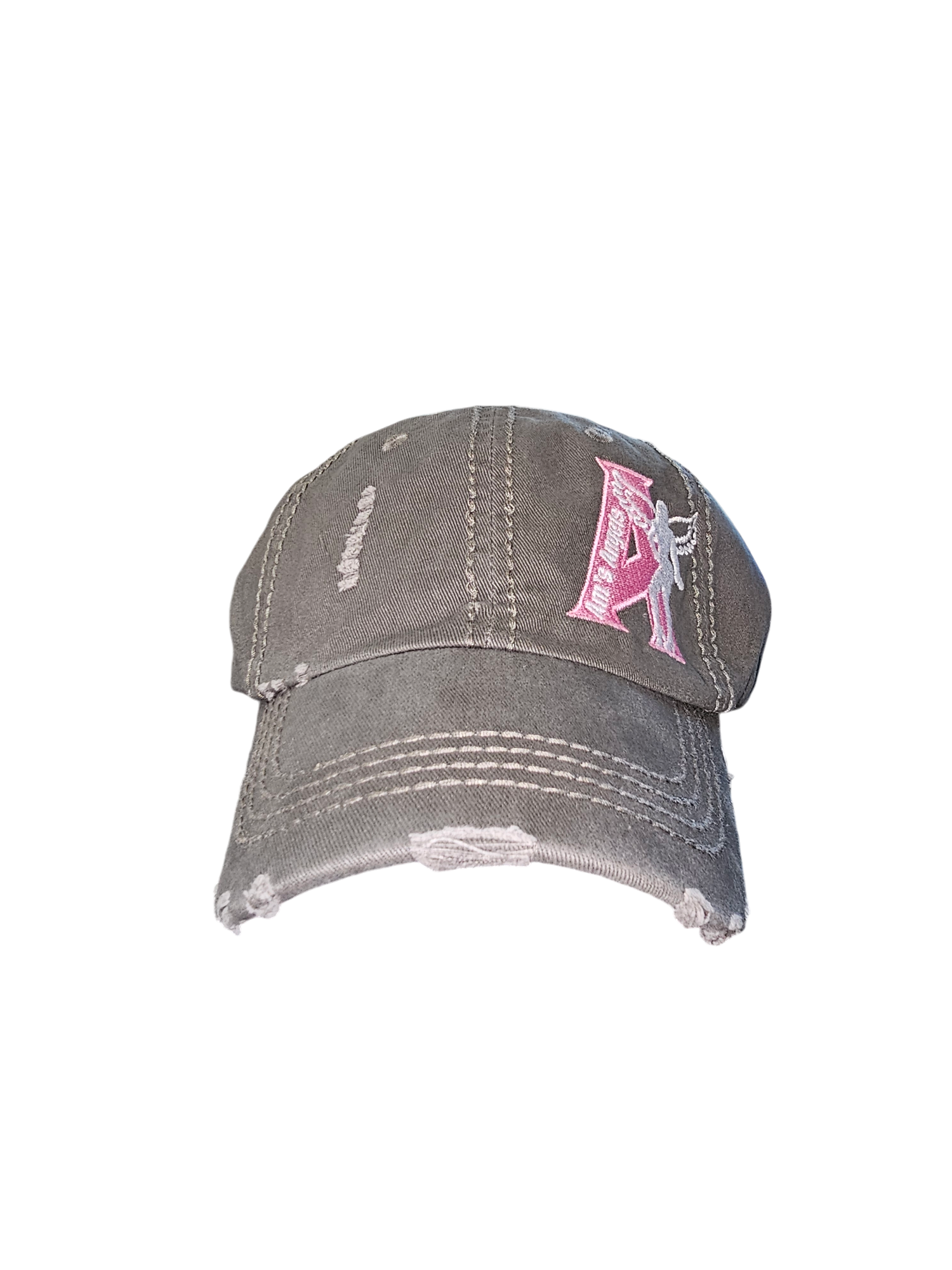 Distressed Am's Angels ball cap